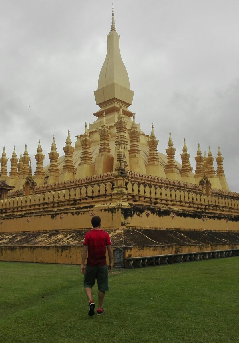 Laos - Vientiane - Pha That Luang - Interior
