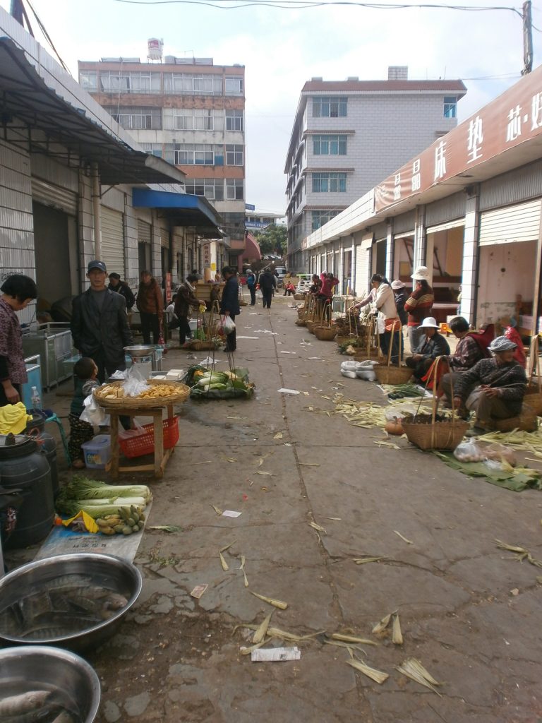 Yunnan - Puer - Mercado Callejero