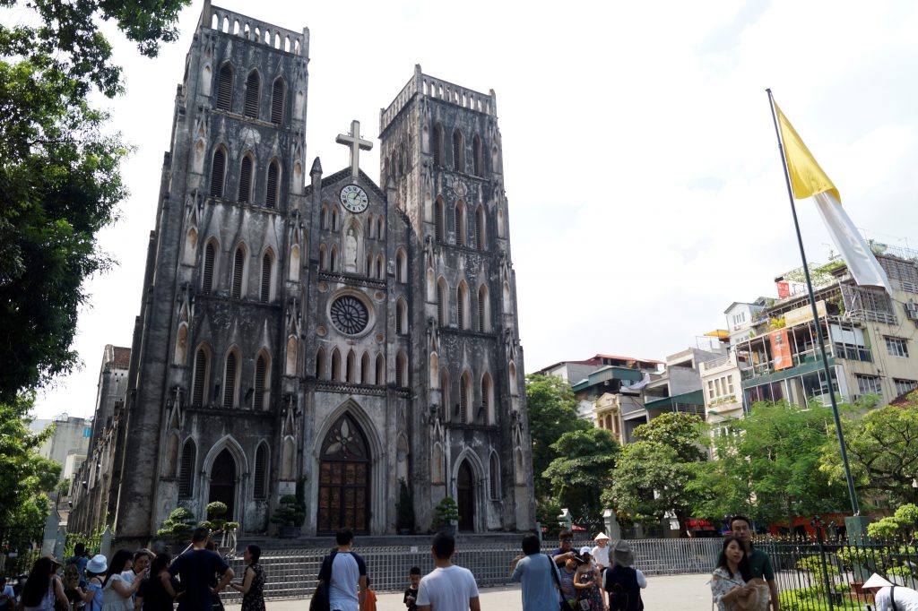 Vietnam - El barrio antiguo de Hanoi - Catedral de San José