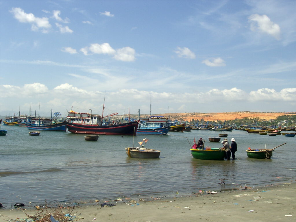 Central Coast of Vietnam - Mui Ne Fishing village