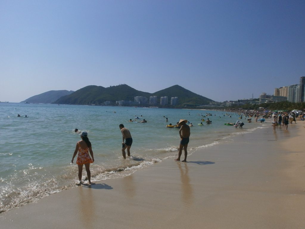 Viaje a Hainan - Playa de Sanya