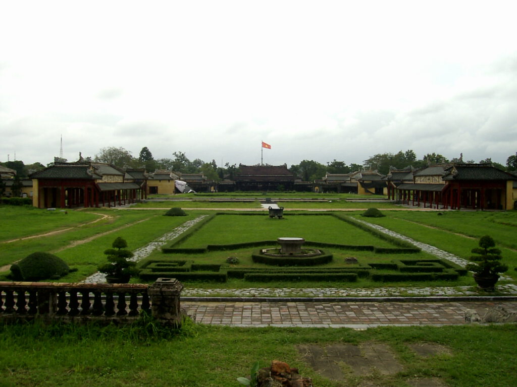 City of Hue - The Citadel - Garden