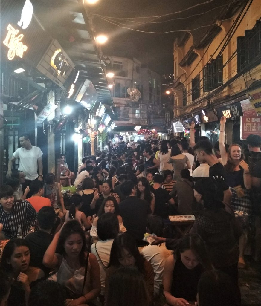 Barrio antiguo de Hanoi - Terrazas