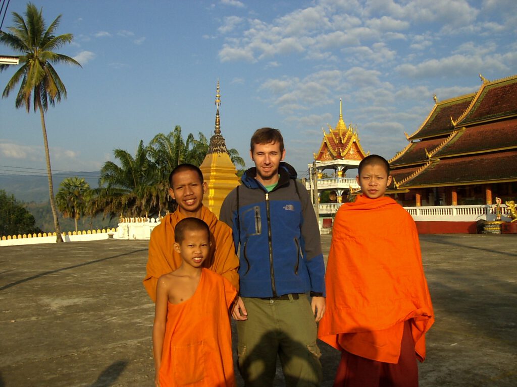 Laos - Huay Xai Monks