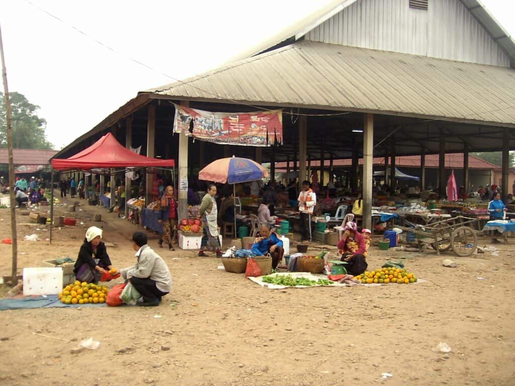 Laos - Street Market