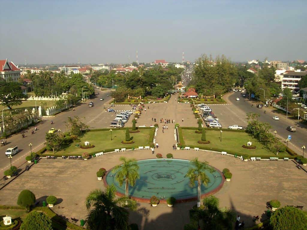 Laos - Vientiane - Patuxai