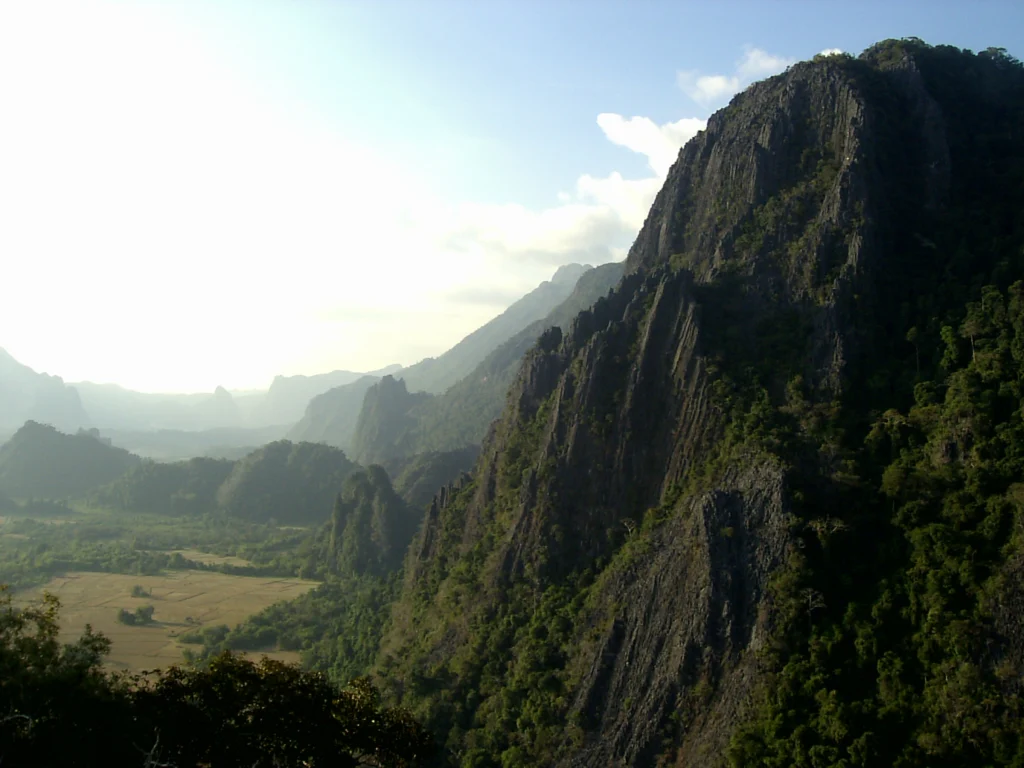 Vang Vieng by bike Vang Vieng Viewpoint
