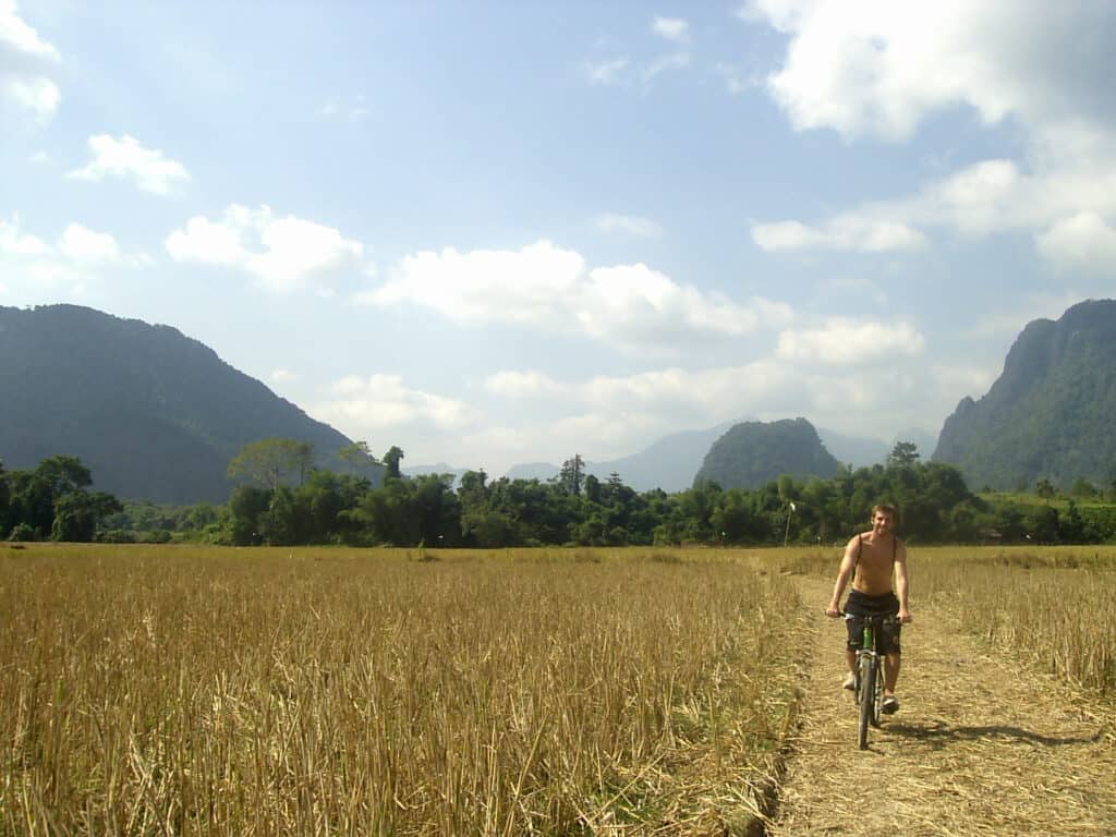 Vang Vieng by bike