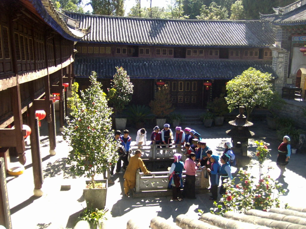 China - Yunnan - Dali - Wu Wei Si Temple