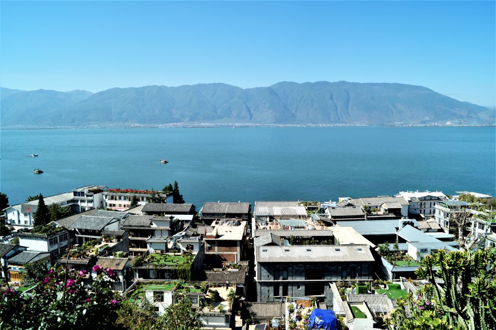 Lago Erhai y Montaña de Cangshan, Ciudad antigua de Dali, Yunnan