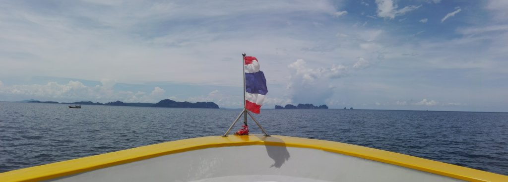 Tailandia - Barco en Dirección Koh Phi Phi