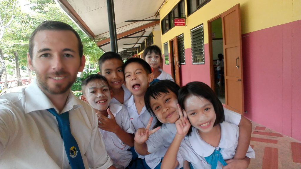 Enseñando en Tailandia - Mis estudiantes