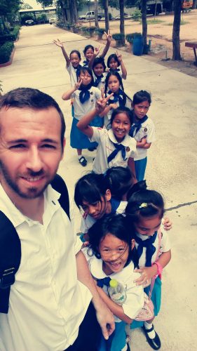 Enseñando inglés en Tailandia - Prathom 3