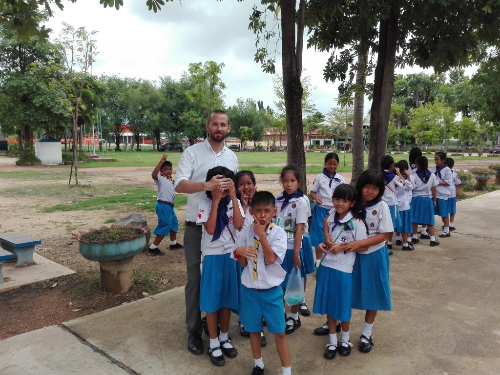 Working in Thailand - Thephadung School Students