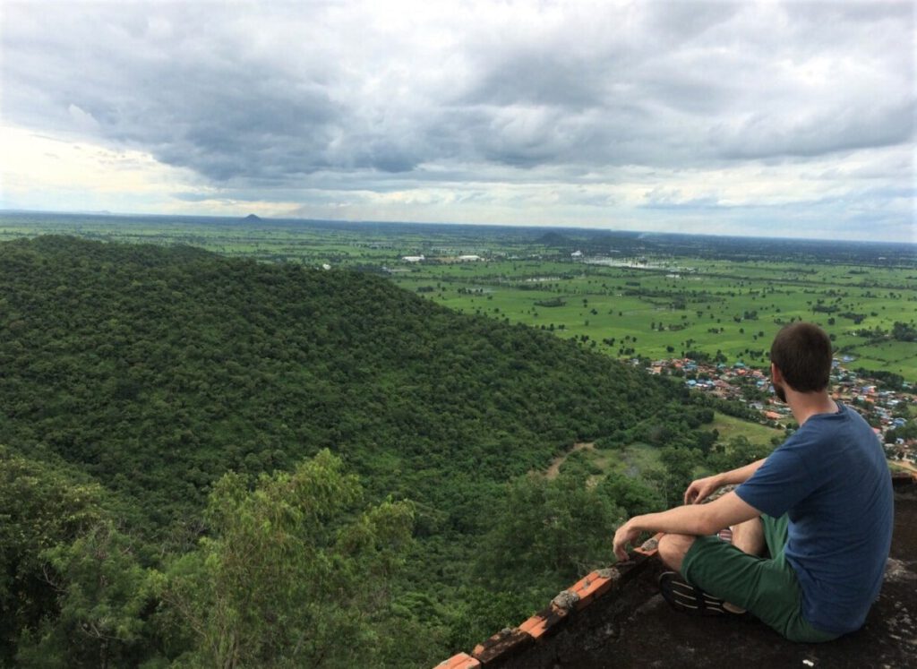 Nakhon Sawan viewpoint in deep Thailand