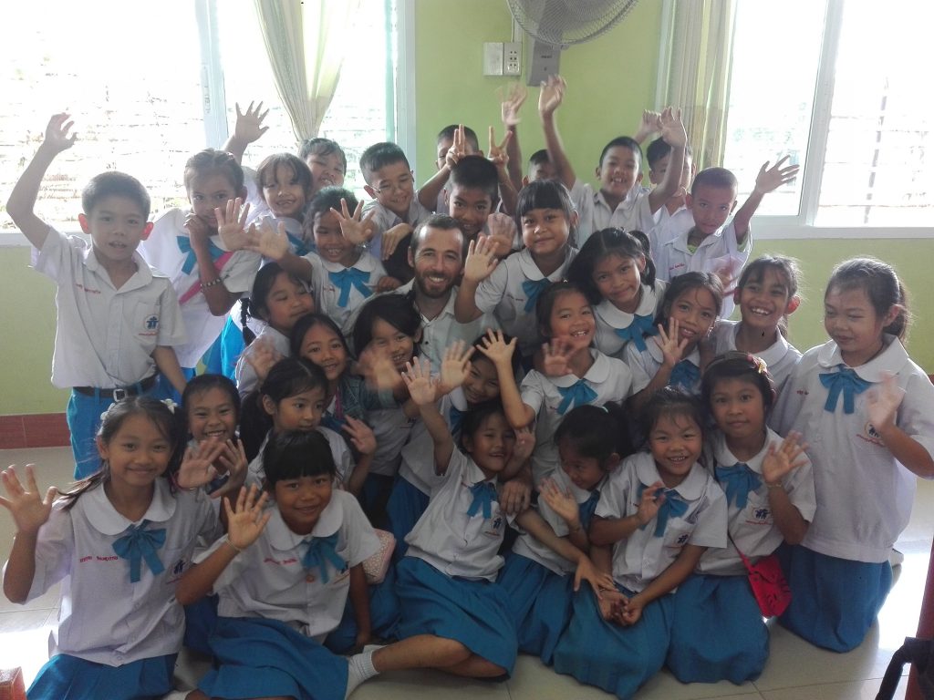 English teacher in Thailand - Farewell, last day of class