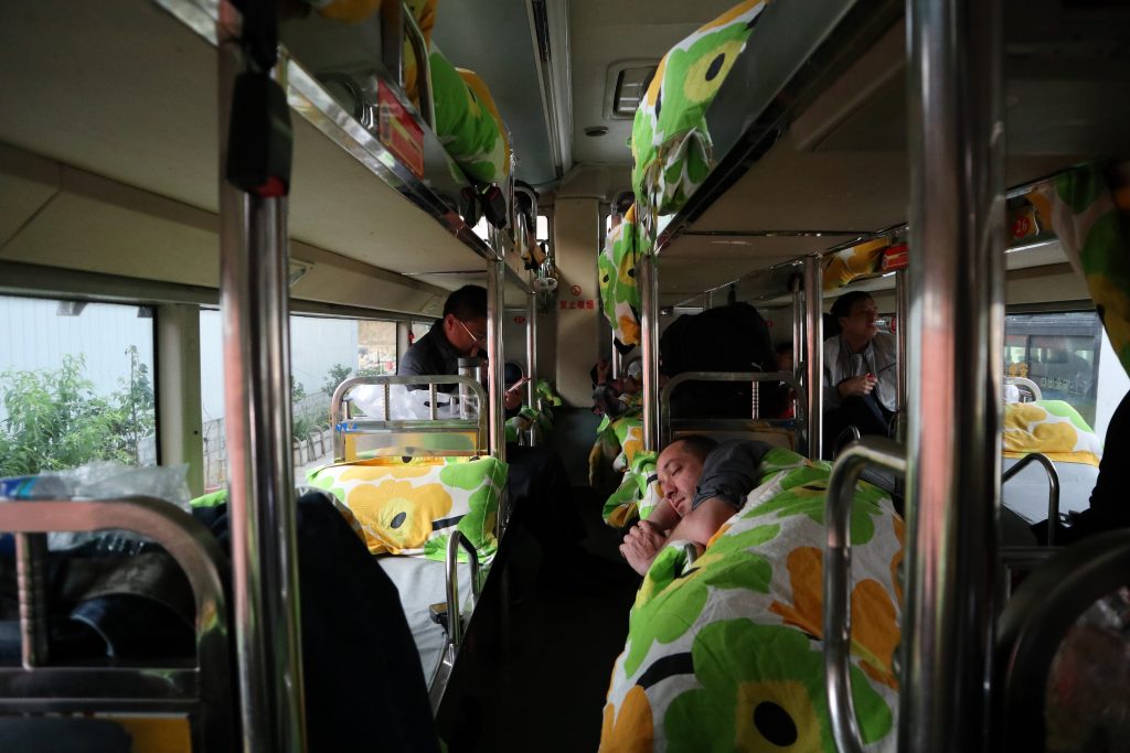 China - Yunnan Sleeper bus