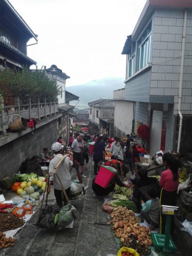 Yunnan - Mercadillo callejero
