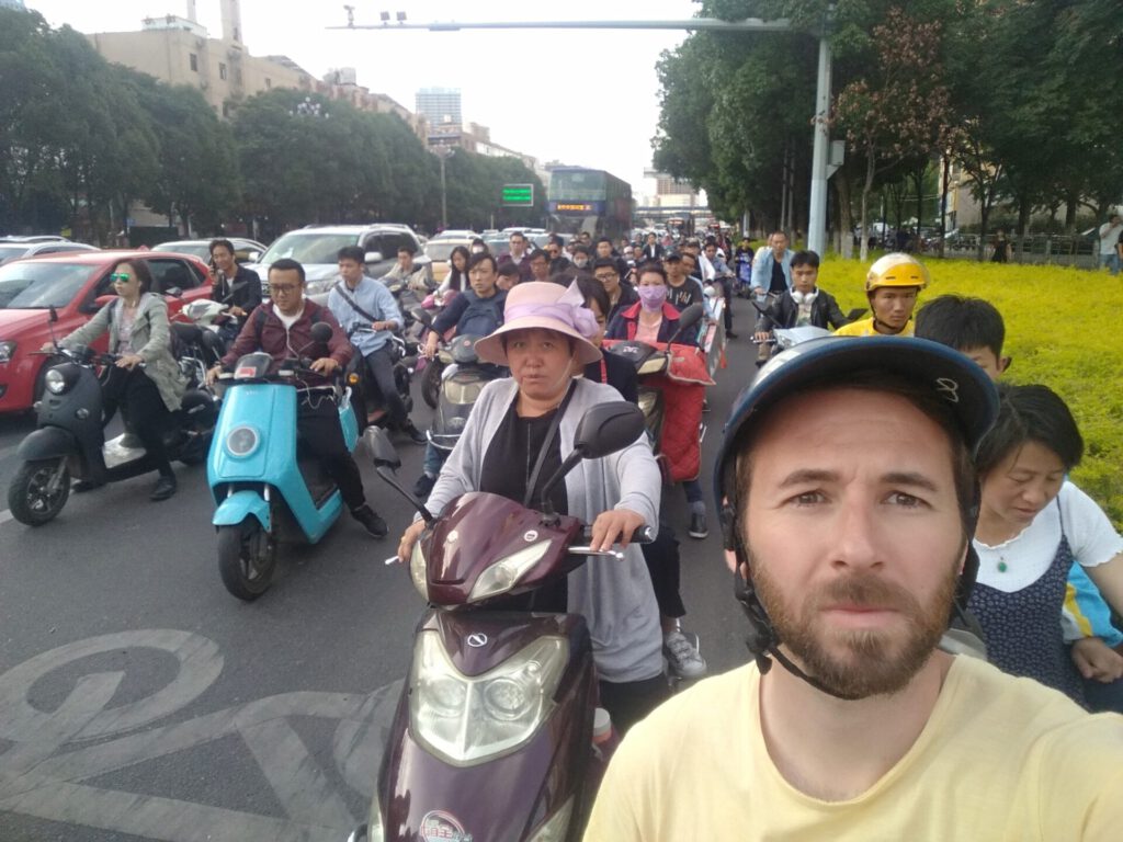 Living in China - Driving electric scooter while living in  China