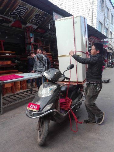 Curiosidades de China - Todo cabe en una moto