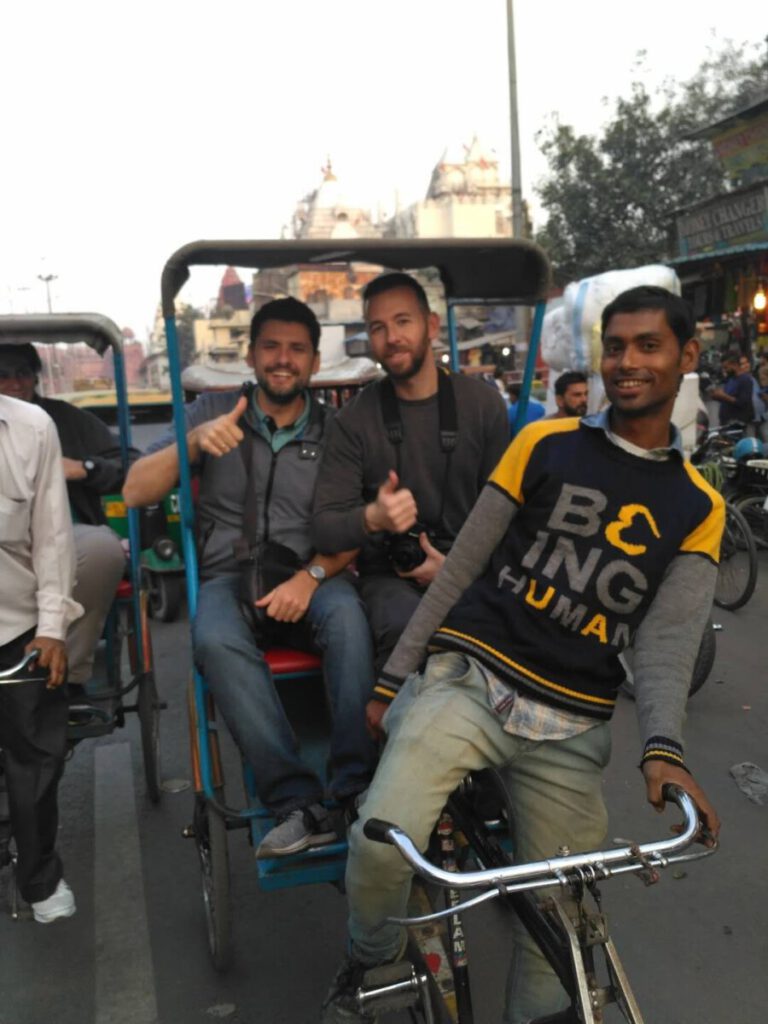 Bazar Chandni Chowk tour guide and us