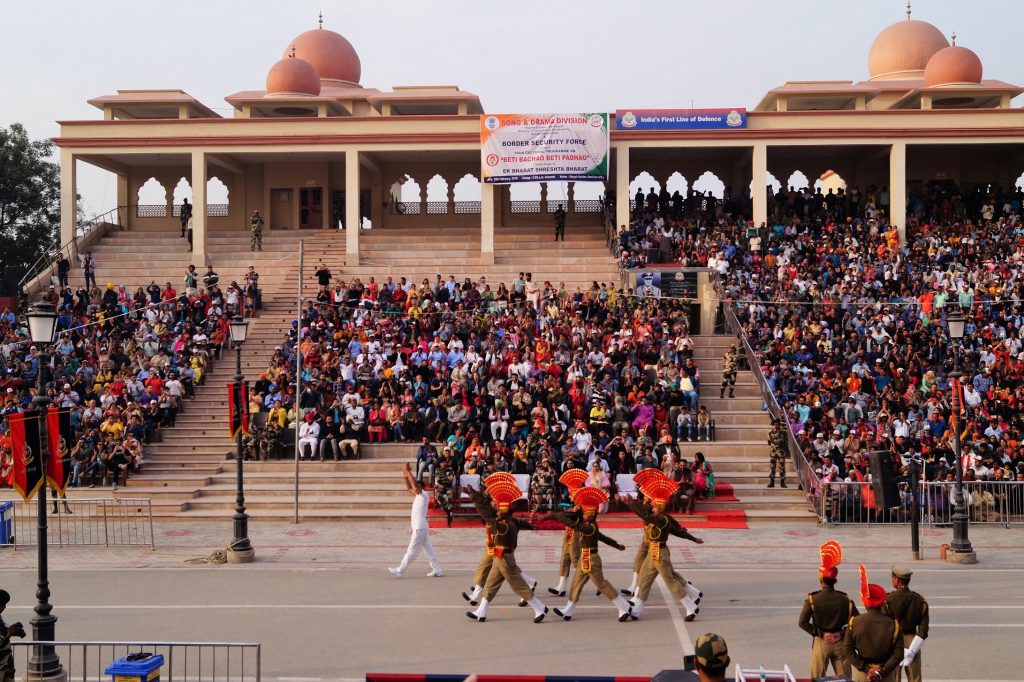 Amritsar - Wagah - Frontera con Pakistán