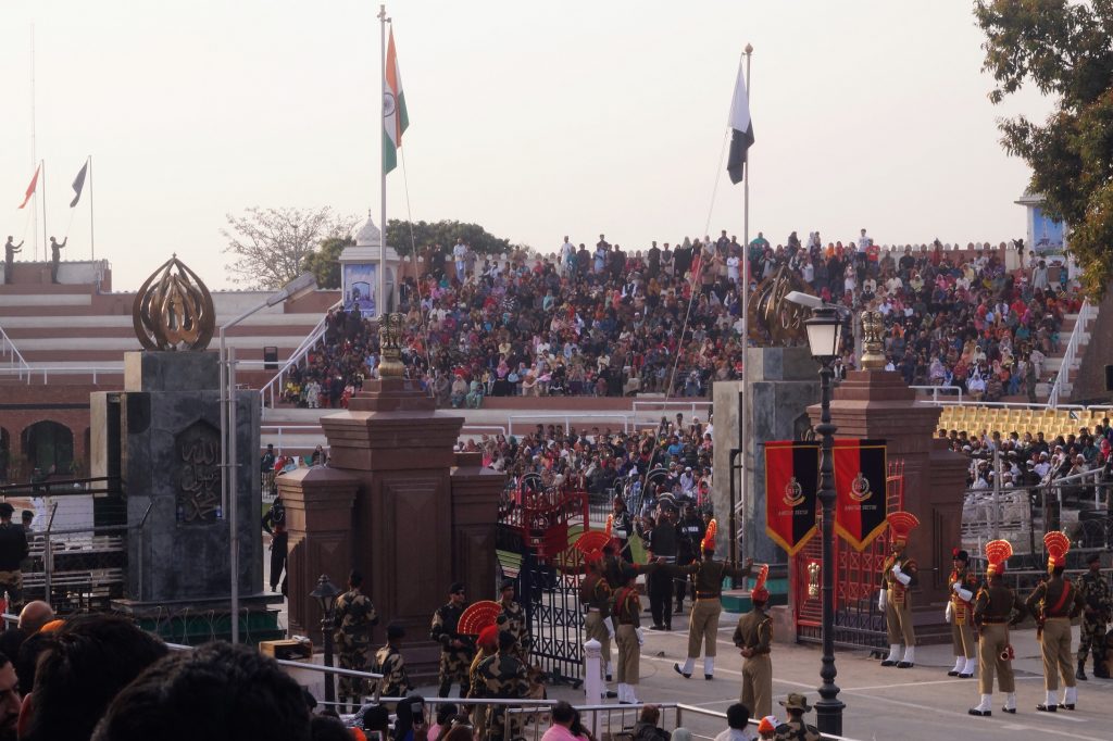 Amritsar - Wagah - Frontera con Pakistán