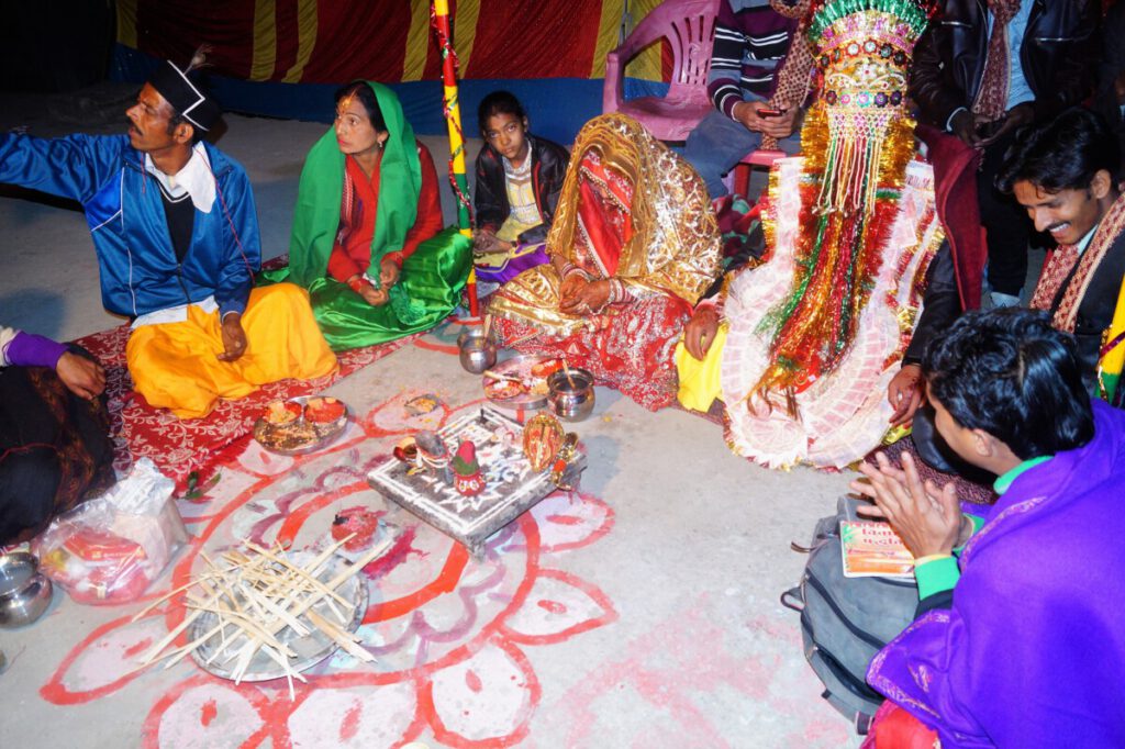 Indian Wedding - Bride and Groom.