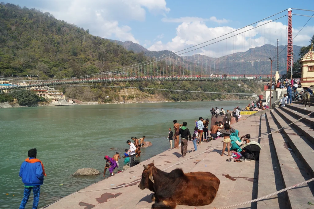 Qué ver en Rishikesh - Gaths Río Ganges