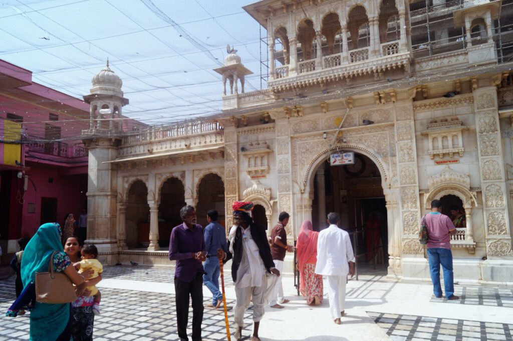 Facade Temple of the Rats, Bikaner