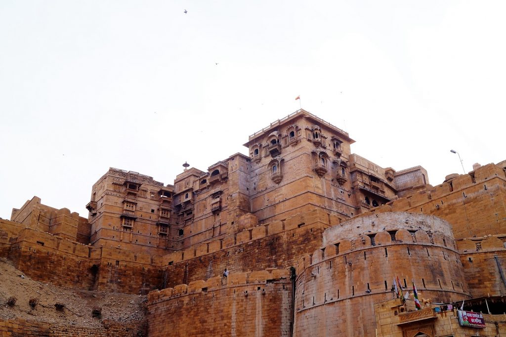 Qué ver en Jaisalmer - Muralla del Fuerte de Jaisalmer, Rajastán