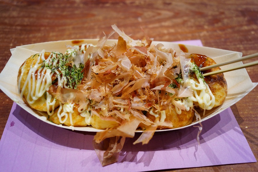 Takoyaki, Osaka, Gastronomía japonesa