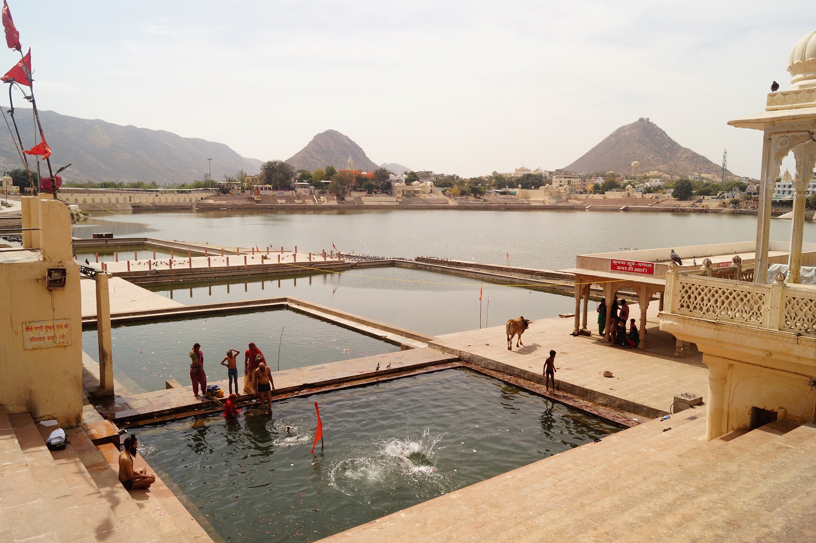 Pushkar - Ghats del Lago de Phuskar