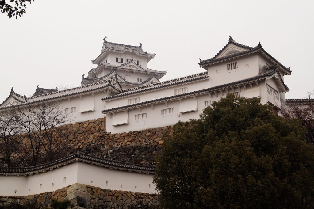 Japón - Castillo de Himeji - Muralla