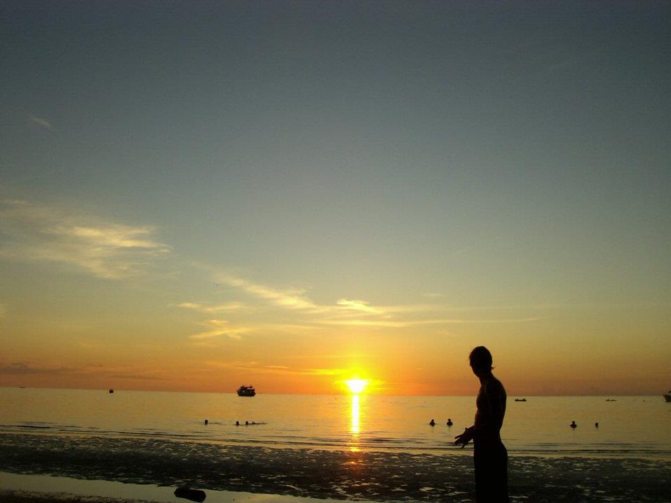 Golfo de Tailandia - Anochecer en Koh Tao