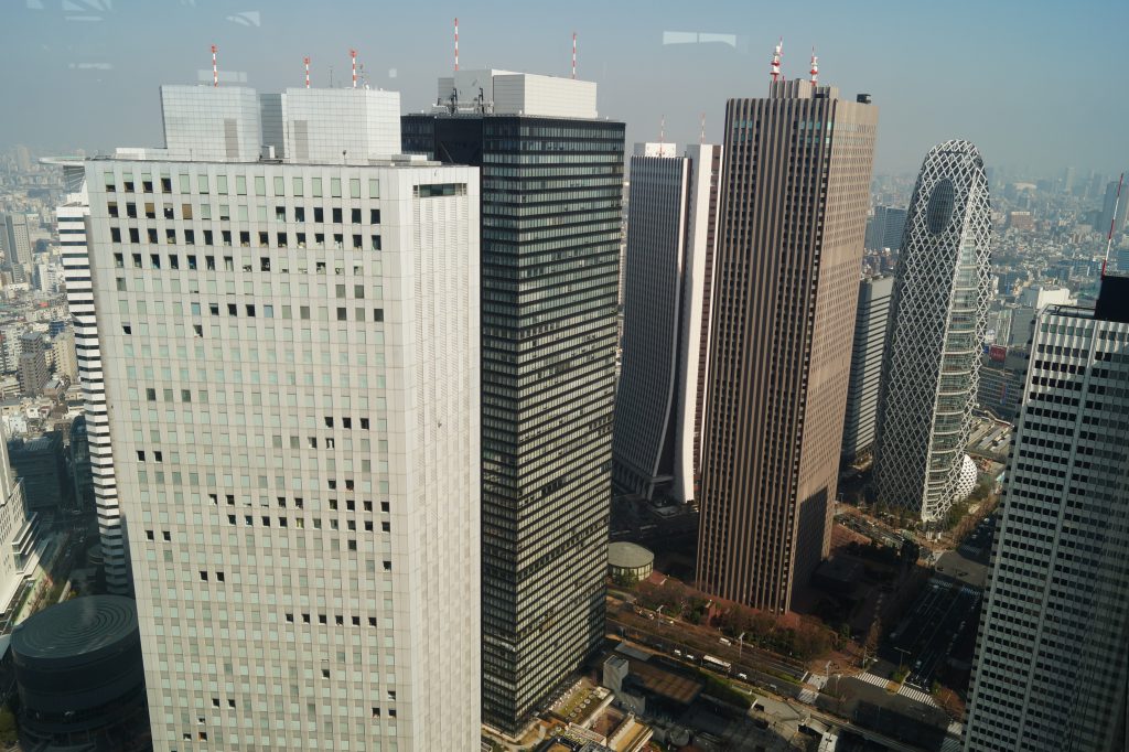 Barrio Shinjuku - Rascacielos Edificio del Gobierno Metropolitano