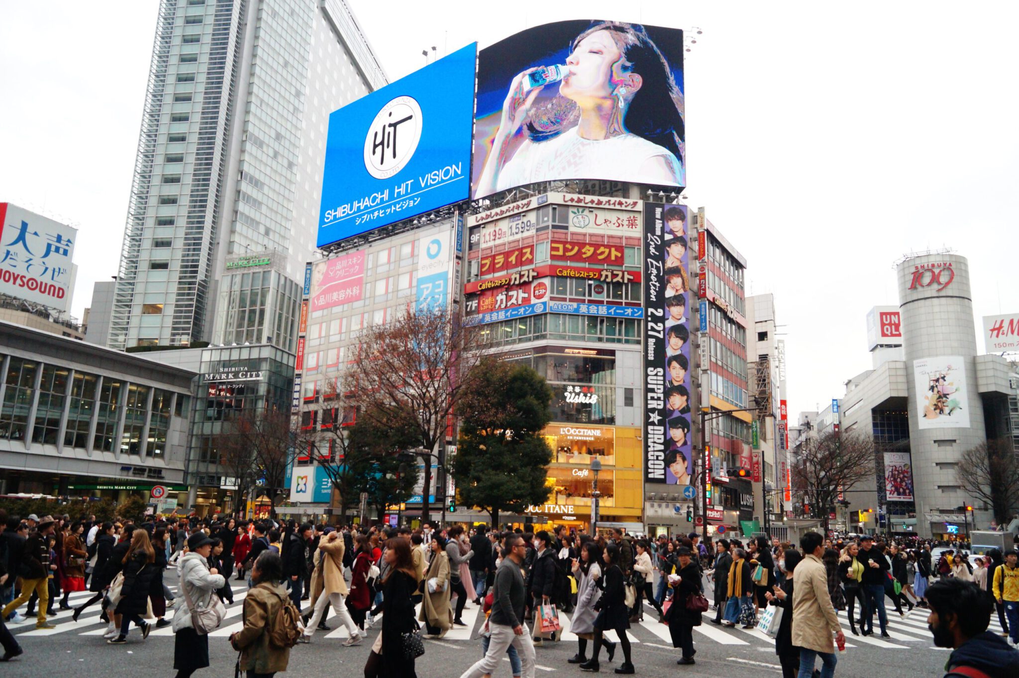 Visiting Tokyo - Shibuya Crossing