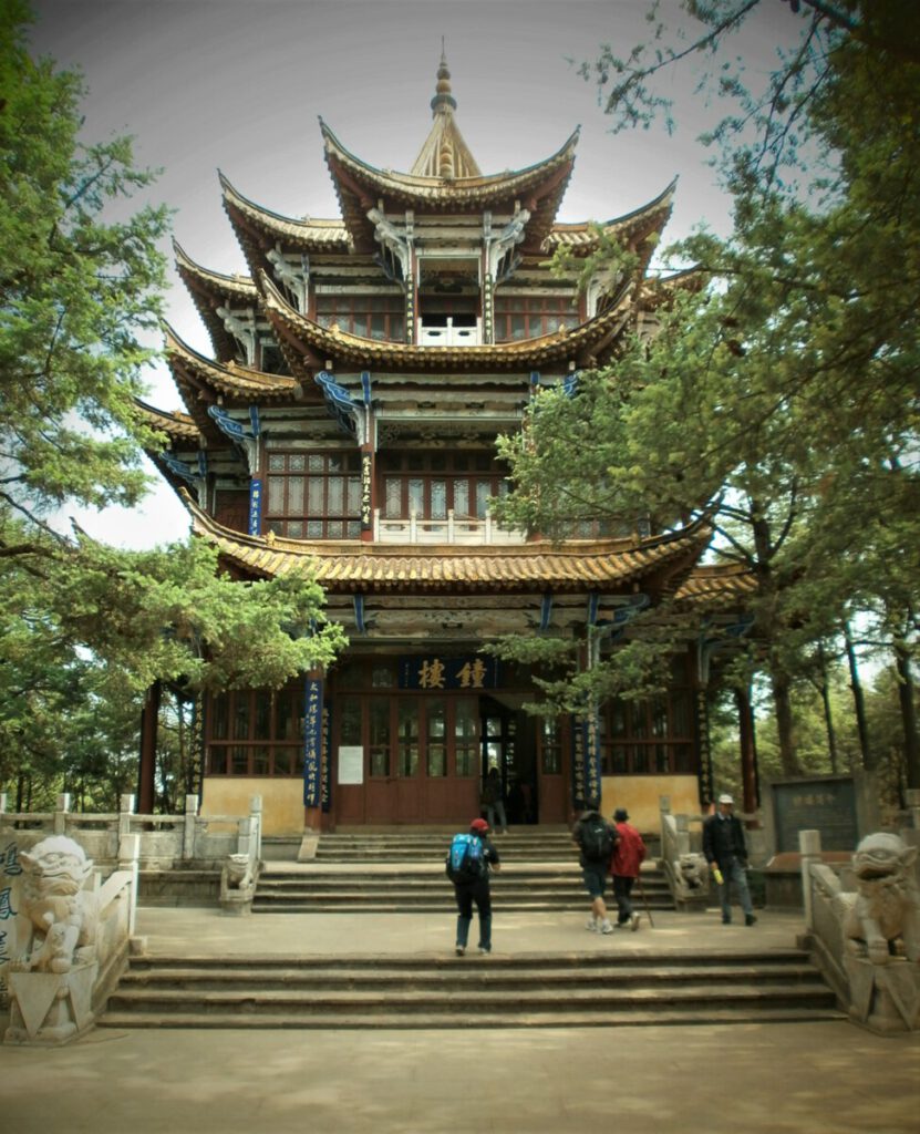 Yunnan - Kunming - Golden Temple - Pagoda