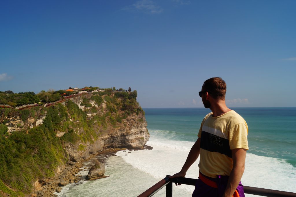 Sur de Bali - Templo Uluwatu panorámica