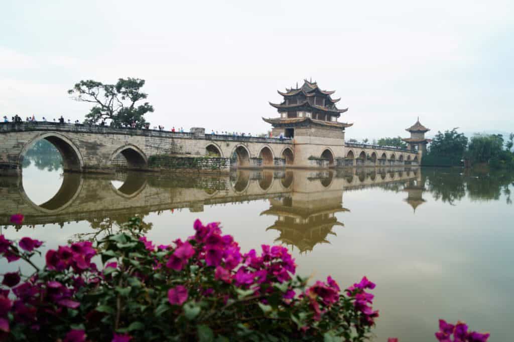 Jianshui - Puente de doble dragón