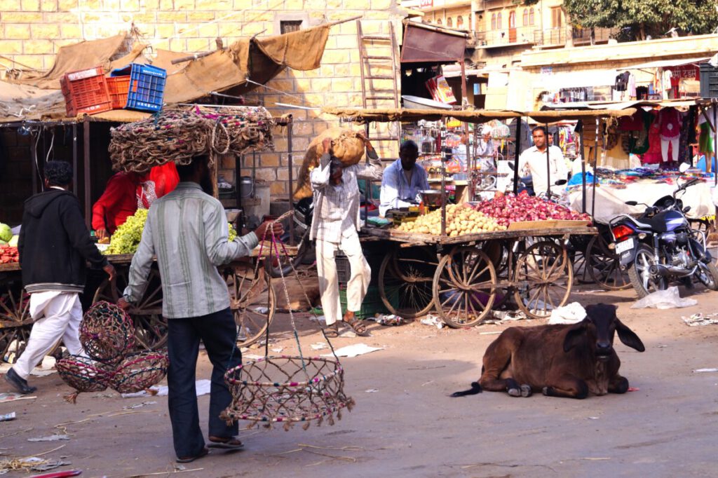 Jaisalmer - Casco Antiguo - Mercado callejero