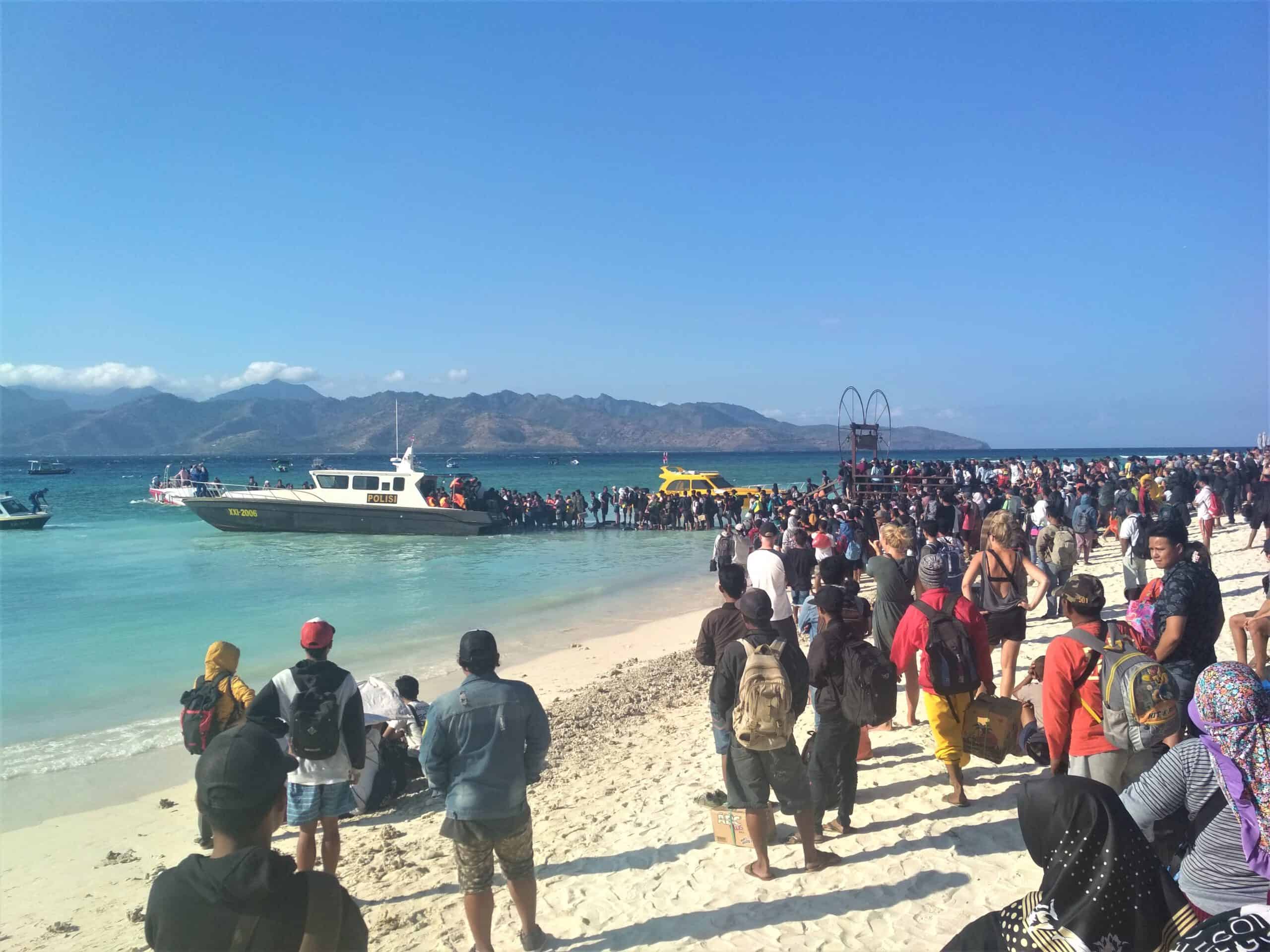 Terremoto de Lombok - Atrapados en Gili Trawangan