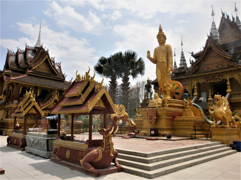 Temple in Manting Park, Xishuangbanna