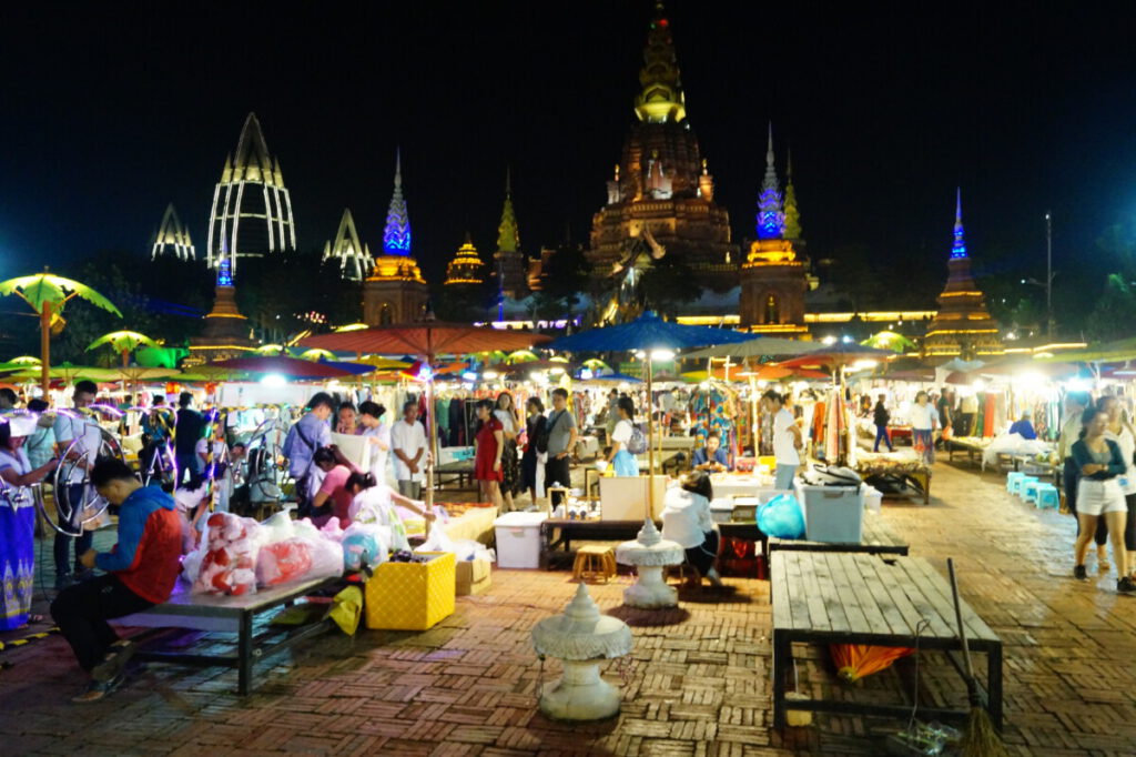 Qué hacer en Xishuangbanna - El mercado nocturno/callejero