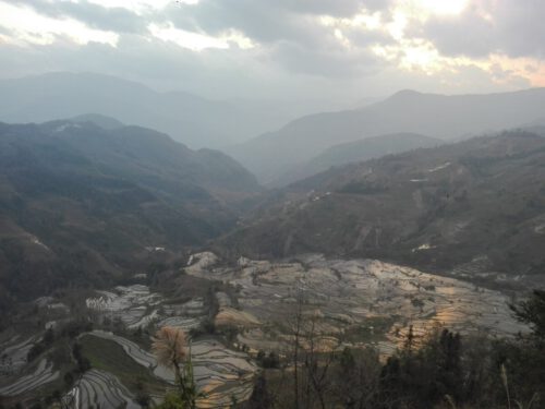 Yunnan-Terrazas-de-arroz-de-Laohuzui