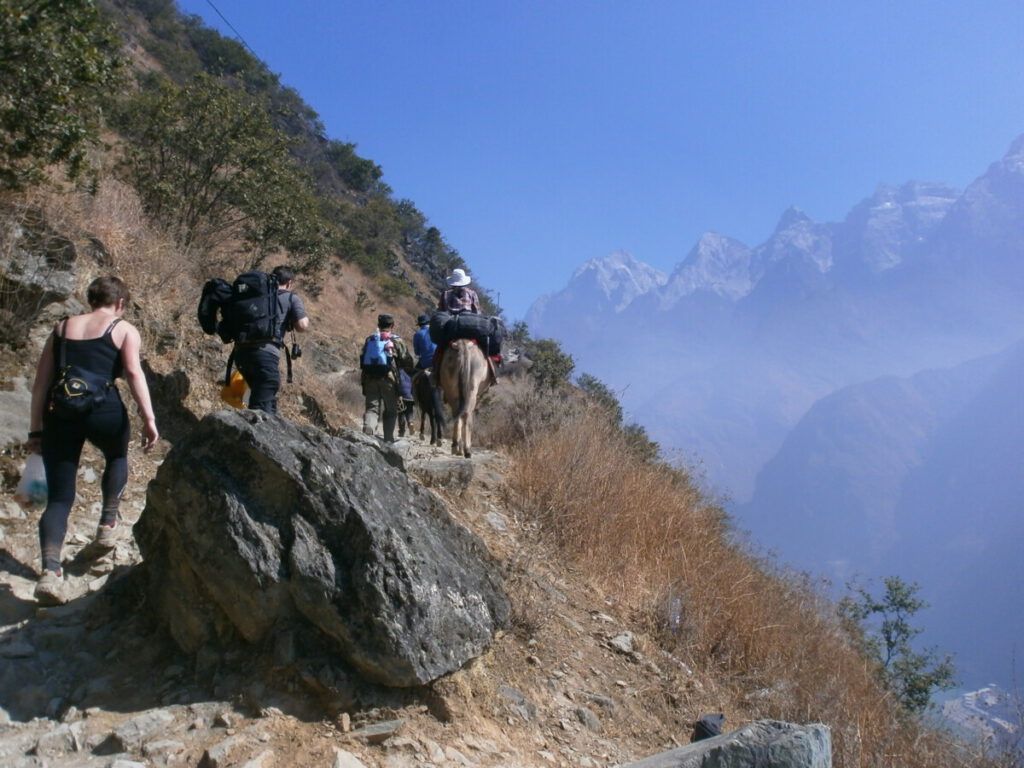 Yunnan trekking - Tiger Leaping Gorge