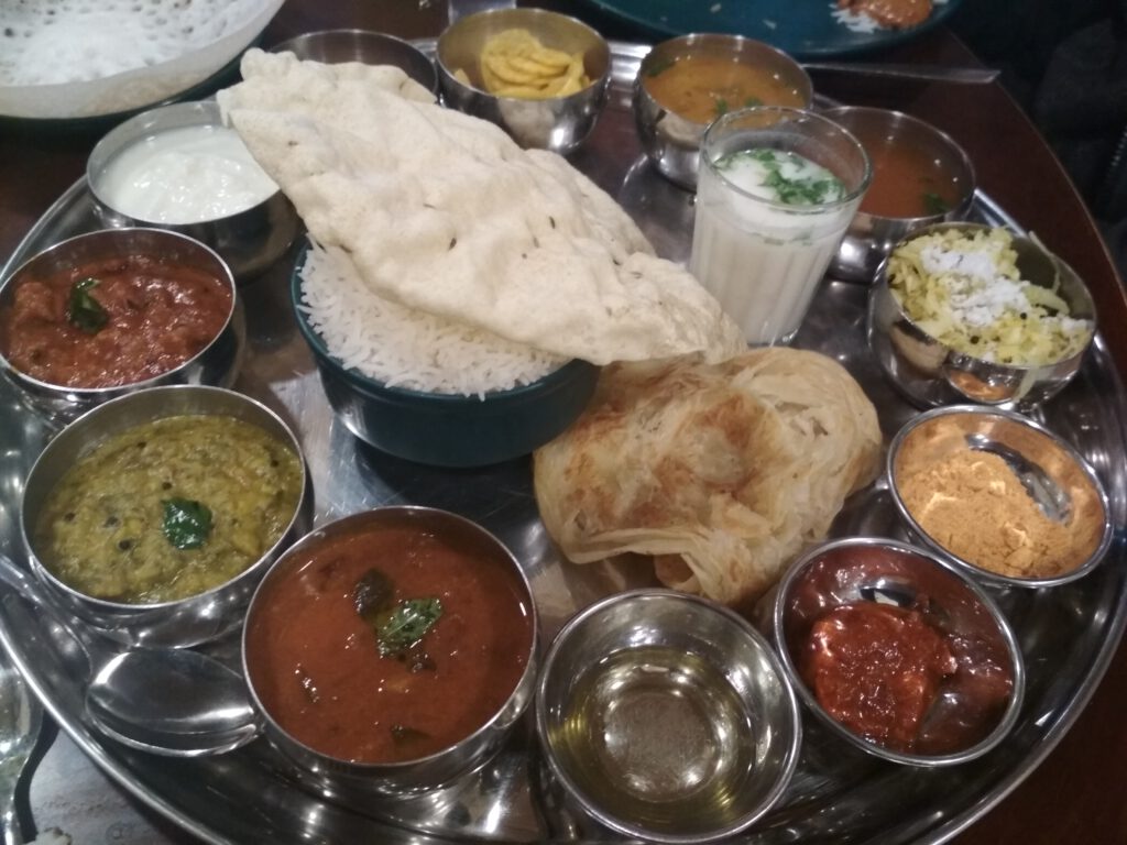 Indian Gastronomy - Thali New Delhi