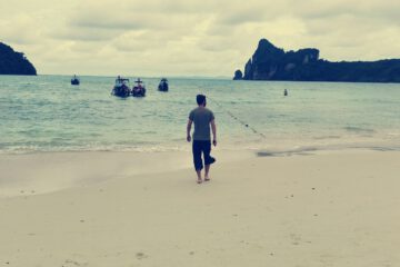 Consejos para viajar a Tailandia - Playa Loh Dalum, Koh Phi Phi, Tailandia