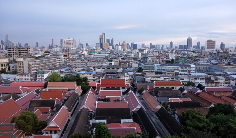 Qué ver en Bangkok - Mirador Templo Montaña Dorada (Wat Saket)