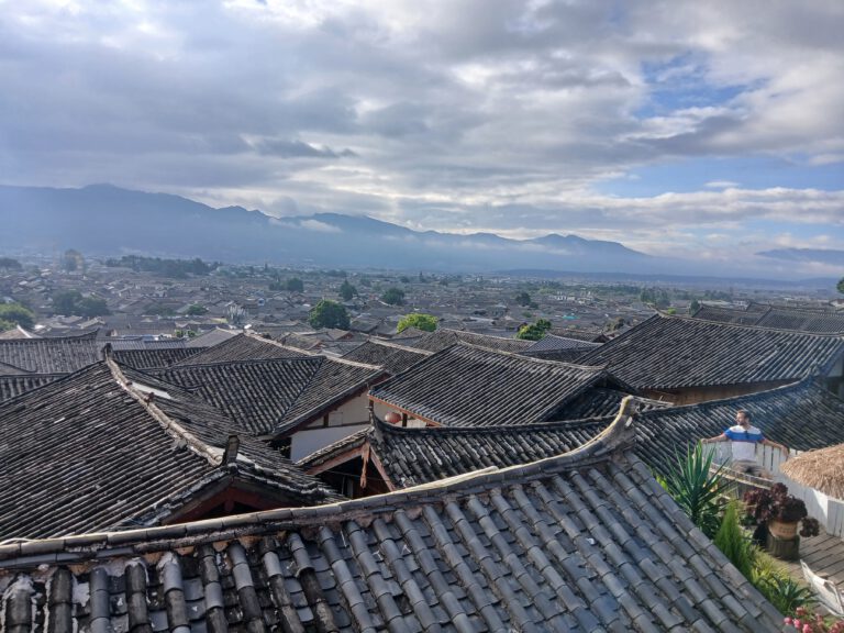 Qué ver en Yunnan - Mirador Casco antiguo de Lijiang